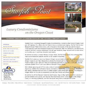 NEWPORT OREGON ACCOMODATIONS ON THE CENTRAL OREGON COAST